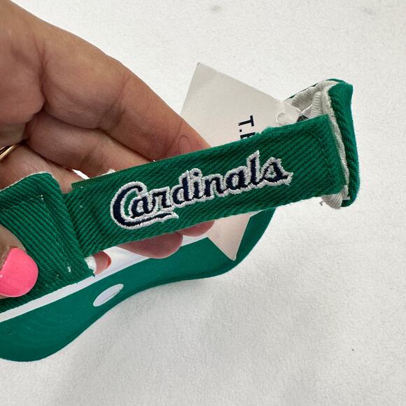 MLB Nike Cardnials St. Louis VISOR hat 1 size fits all adjustable Green Blue NWT - Picture 5 of 7